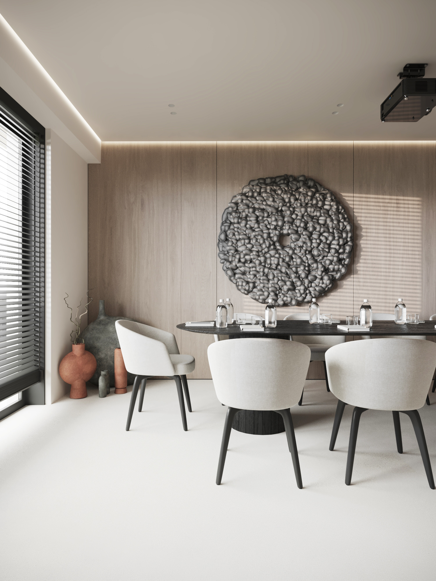 Conference room setup