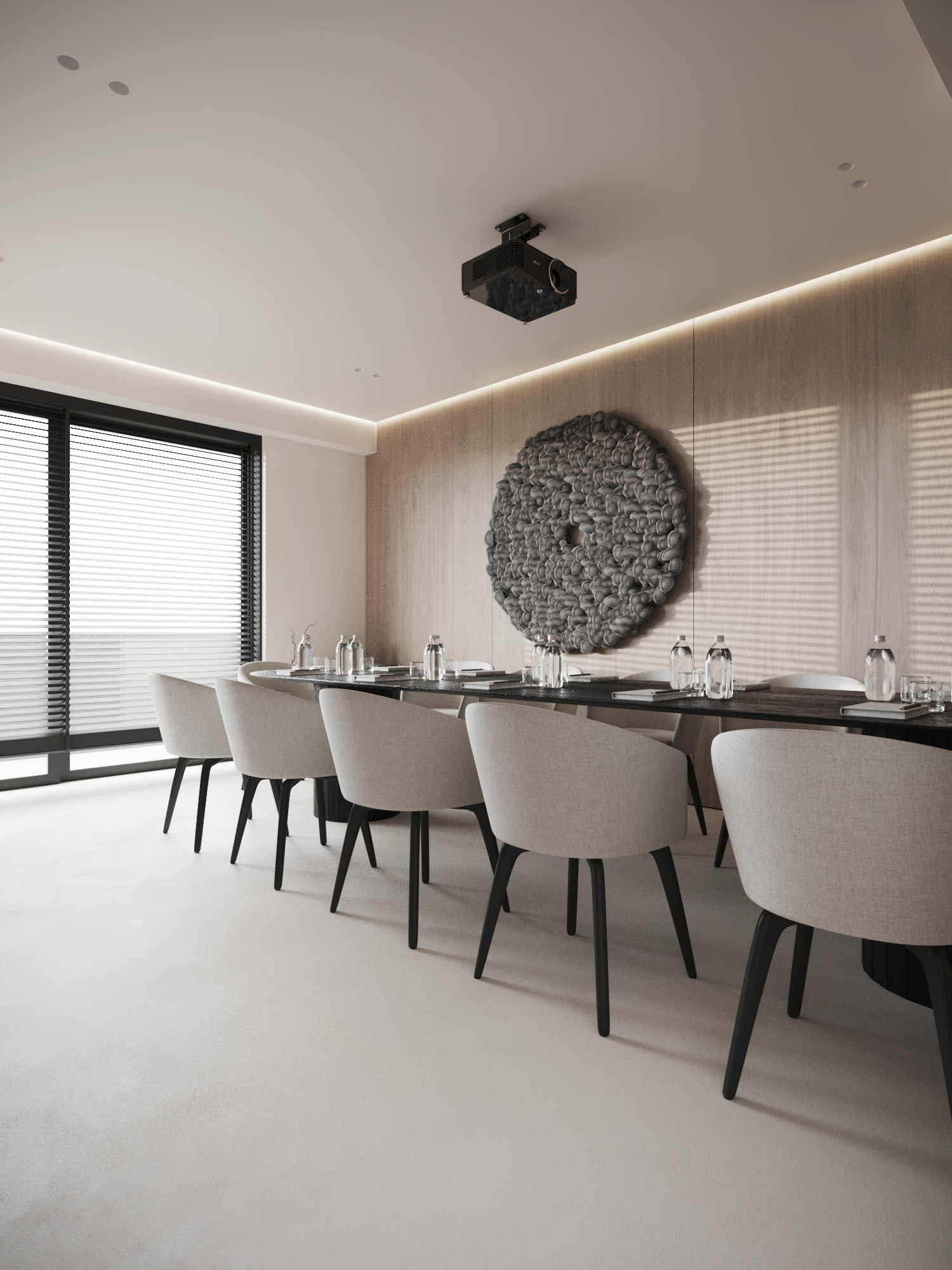 Conference room at Villa Serenity